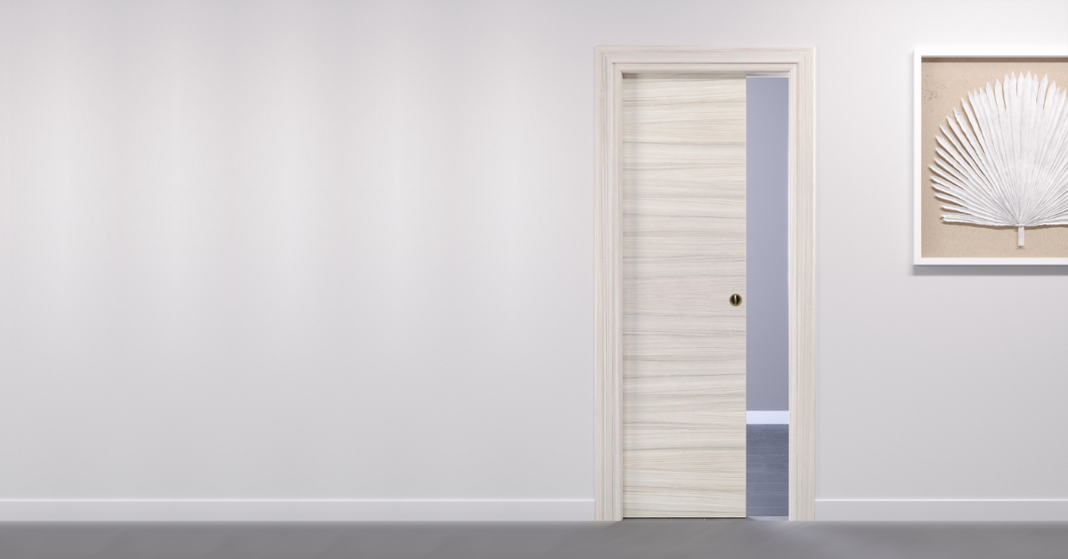 Folding door in laminate, HDF, FIP Porte