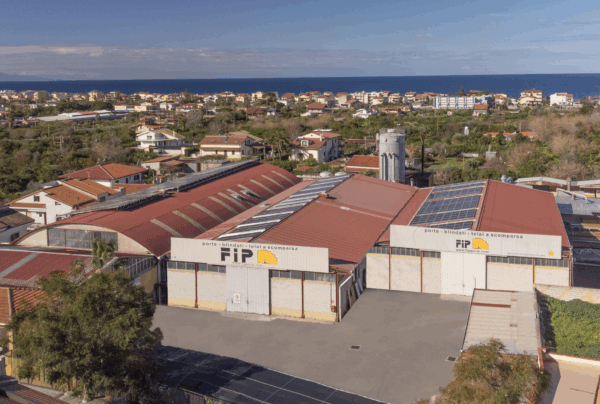 The FIP Porte plant in Capo d’Orlando
