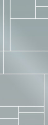 Disegno ALBERS per vetro, FIP Porte