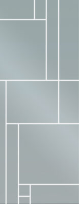 Disegno ALBERS 2 per vetro, FIP Porte