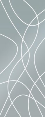Disegno CURVE per vetro, FIP Porte
