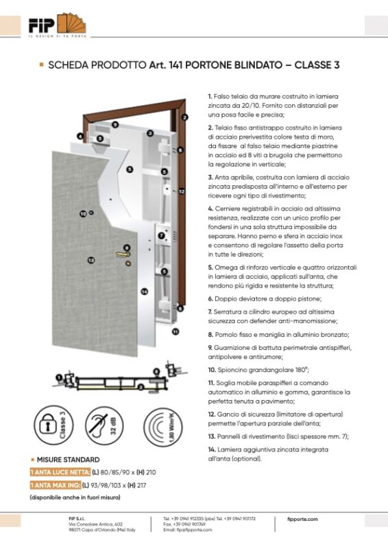 Art. 141 Security Door