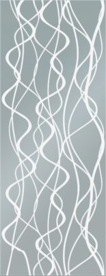 Disegno ONDE per vetro, FIP Porte