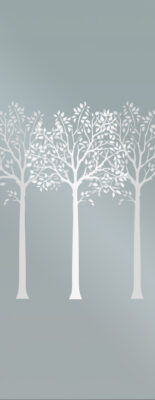 Disegno SELVA per vetro, FIP Porte