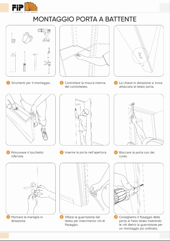 FIP-Doors-Installation-Swing Door