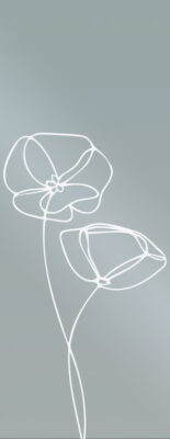 Disegno TULIP 2 per vetro, FIP Porte