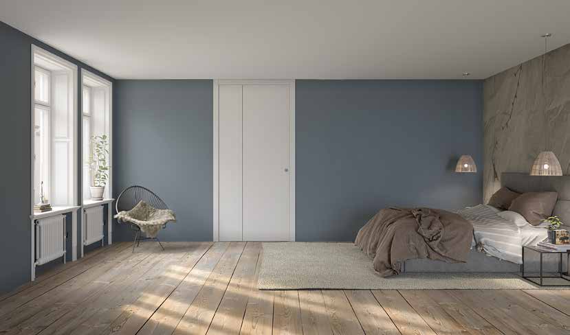 Asymmetrical book — closed wall