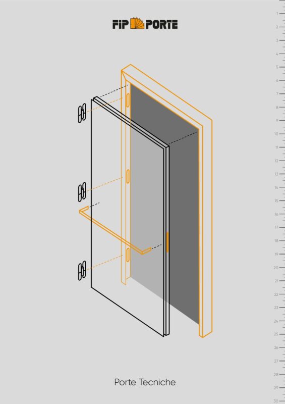 Copertina del catalogo Porte Tecniche 2026