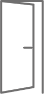 FIP Flush-Mount Door