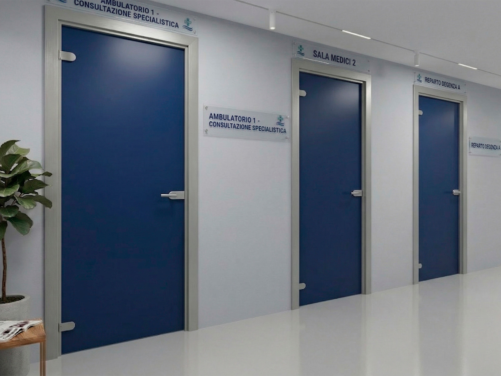 hpl door with frame aluminum 03