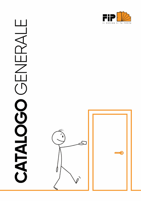 Copertina del Catalogo Generale FIP Porte