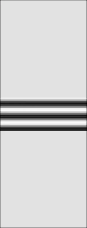 "Line" design from the Parigi collection, FIP Porte
