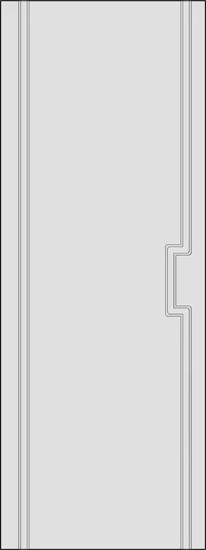 Disegno Modello 05 della collezione New York, FIP Porte