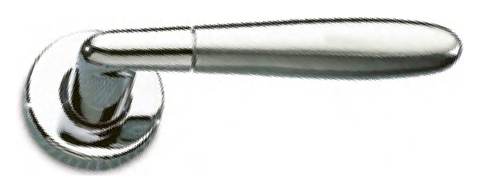 Maniglia Drop, articolo 161DPCR, finitura Cromo Satinato — FIP Porte