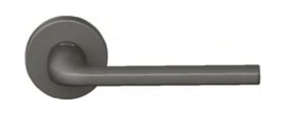 Maniglia Milly, articolo 161MTN, finitura Nero Opaco — FIP Porte