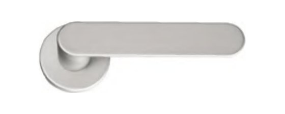 Maniglia Round, articolo 161RTCS, finitura Cromo Satinato — FIP Porte