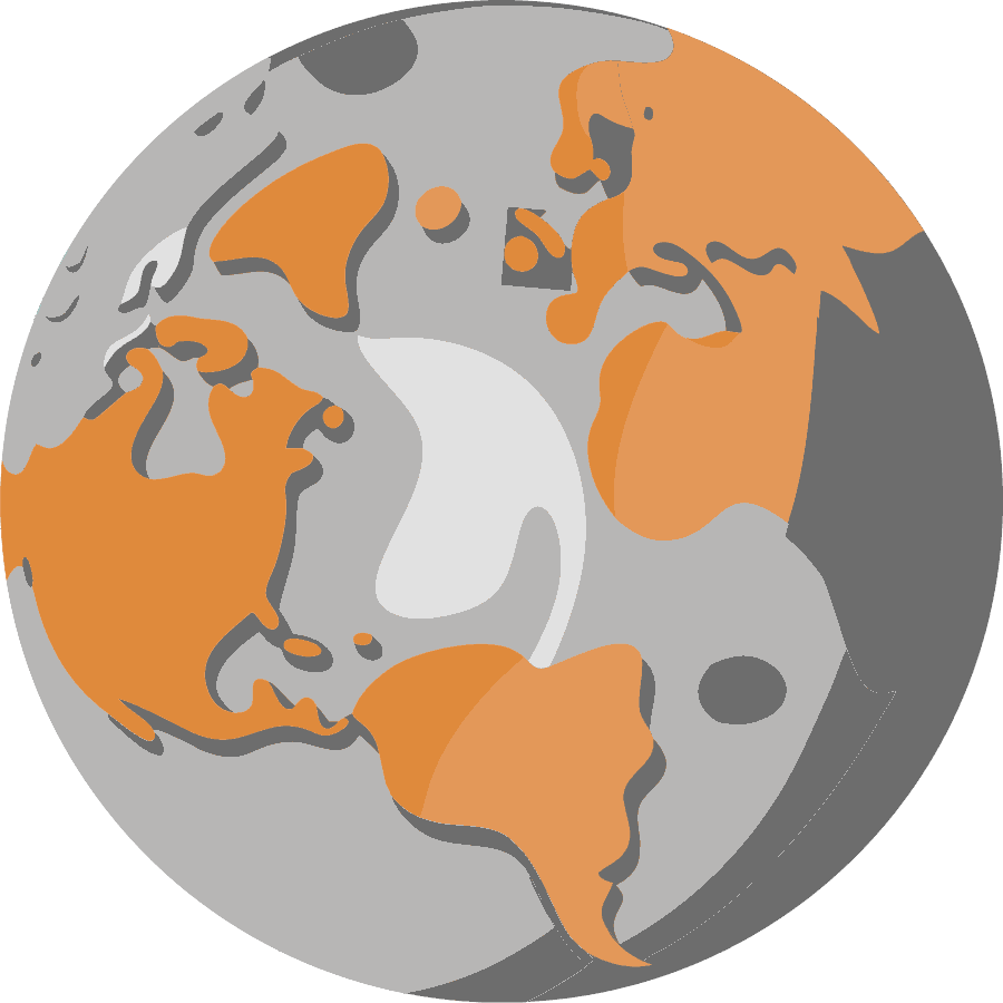 Il globo del catalogo Porte dal Mondo