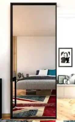 Sliding door with Magical FIP Porte track, with mirror