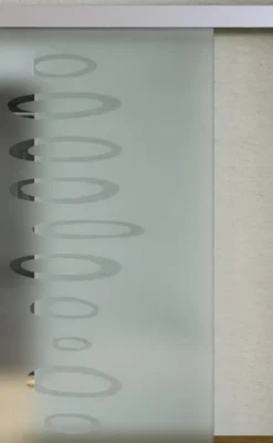 Porta Full Glass FIP Porte, vetro inciso disegno Tribal 7