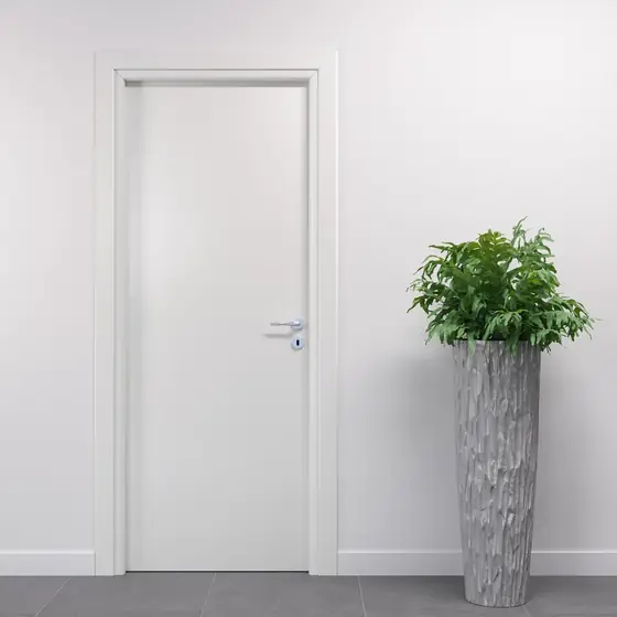 Porta in laminato Art. 801, finitura Bianco, a battente