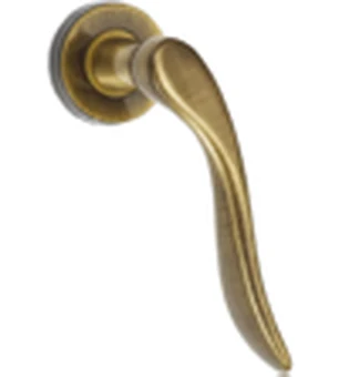 Maniglia Valentina, articolo 161VOBR, finitura Bronzo Graffiato — FIP Porte