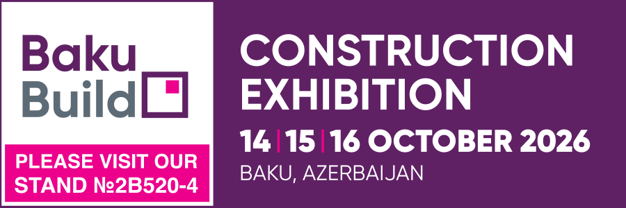 BakuBuild 2026, fiera delle costruzioni, Baku, 14-16 ottobre 2026: stand 2B520-4