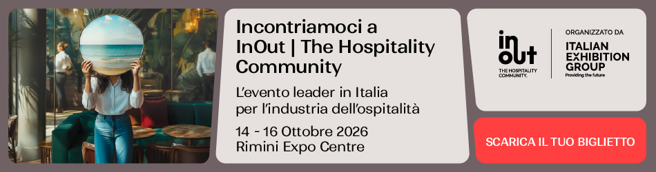 InOut The Hospitality Community, Rimini Expo Centre, 14-16 ottobre 2026: scarica il tuo biglietto